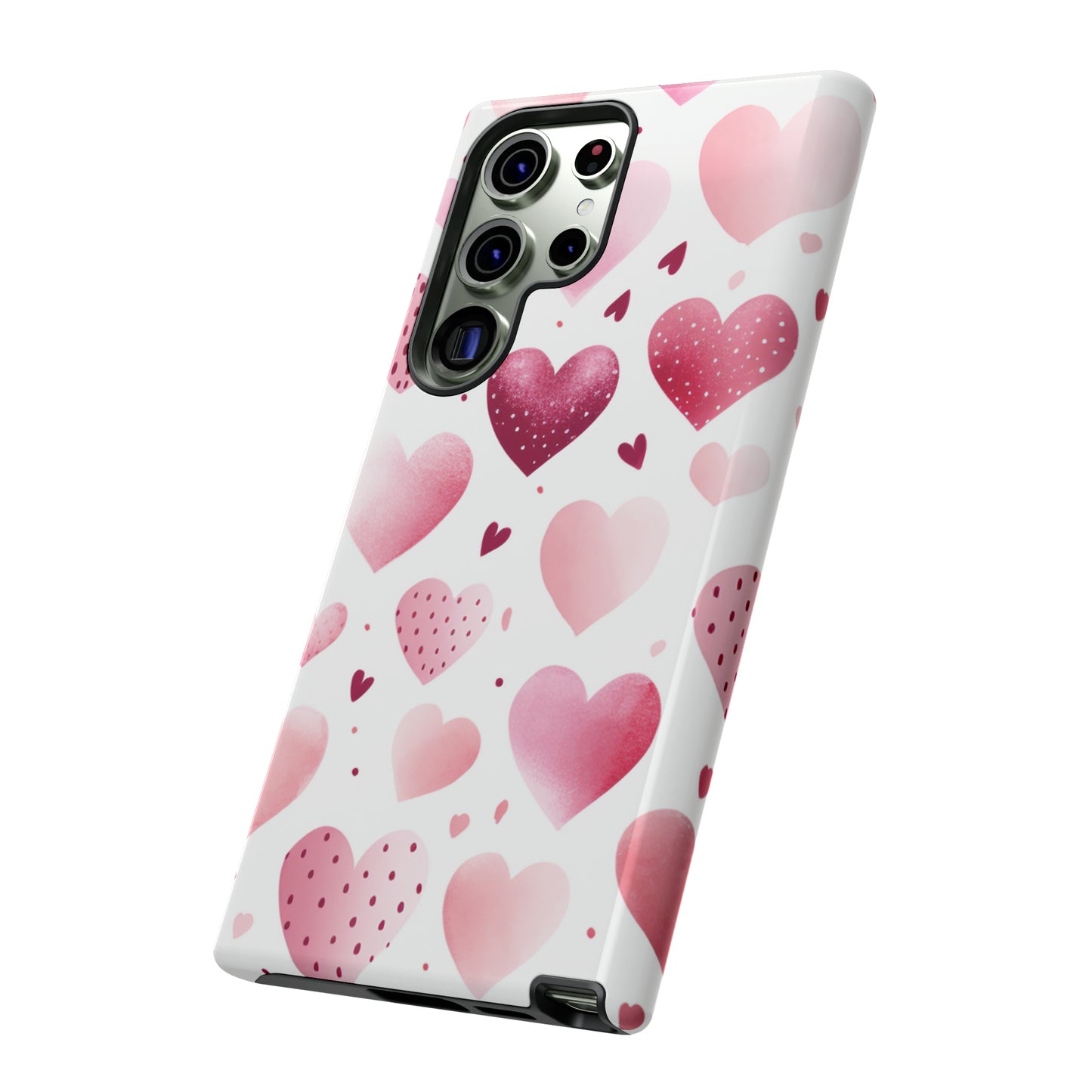 Cell Phone Tough Cases Heart Pattern 1