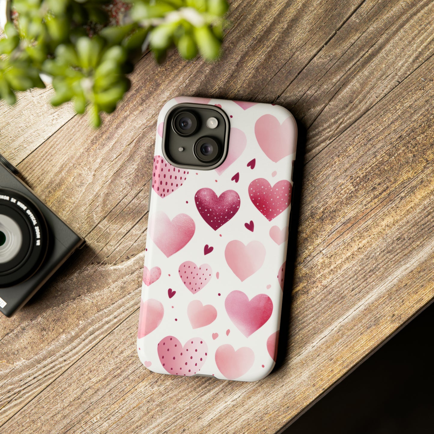 Cell Phone Tough Cases Heart Pattern 1