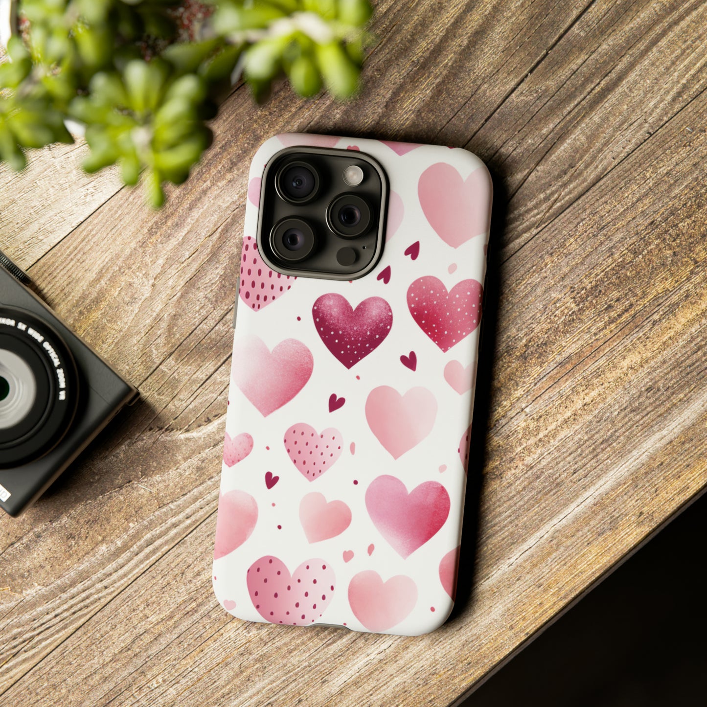 Cell Phone Tough Cases Heart Pattern 1