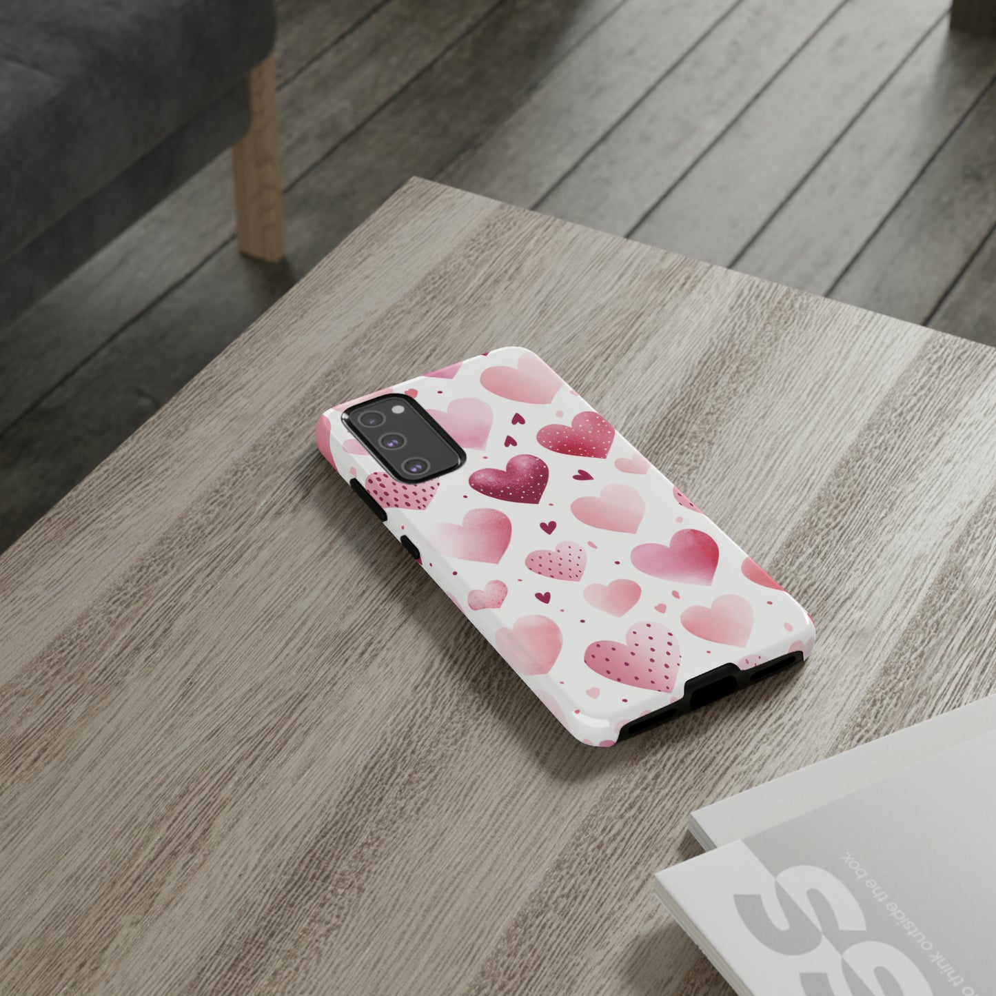 Cell Phone Tough Cases Heart Pattern 1