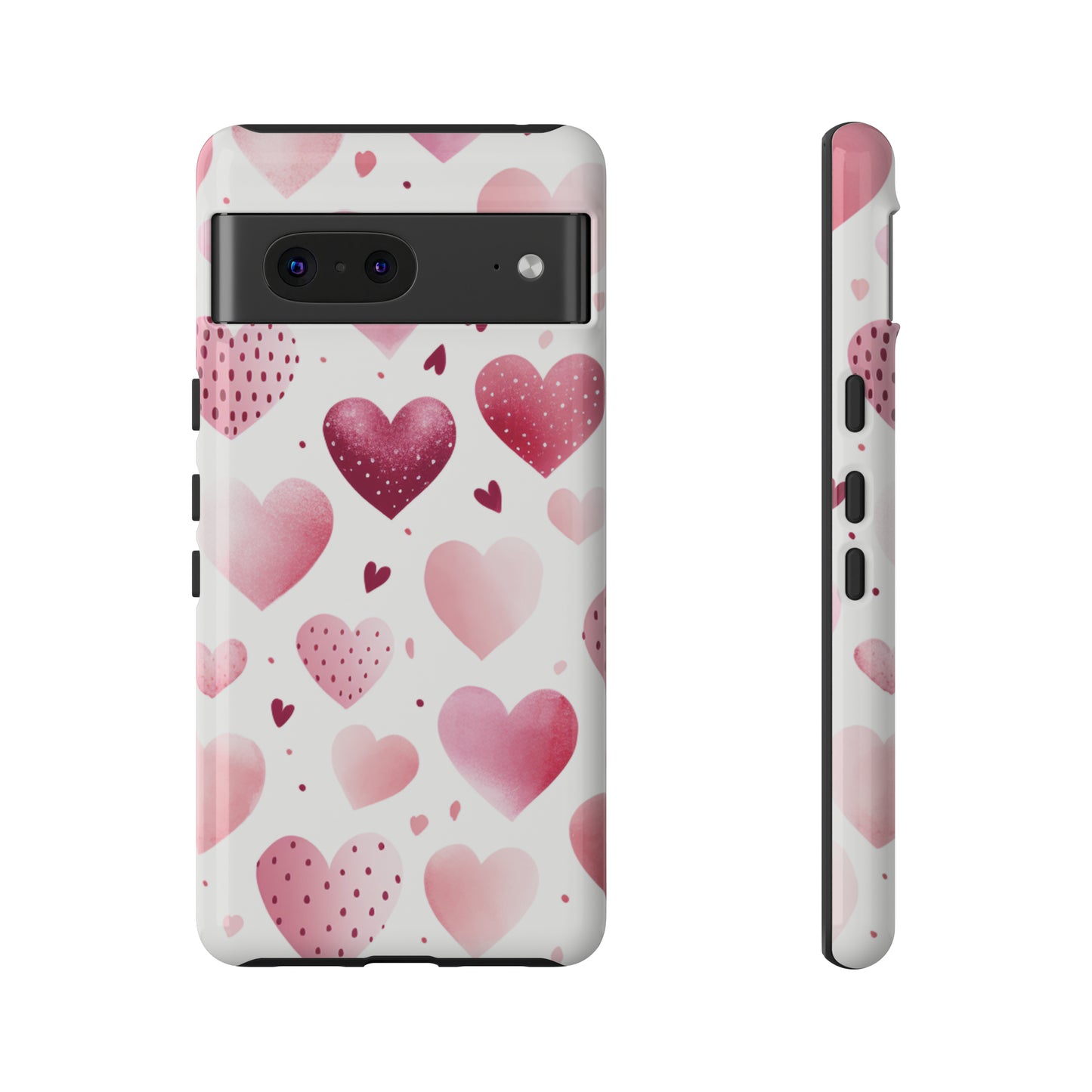 Cell Phone Tough Cases Heart Pattern 1