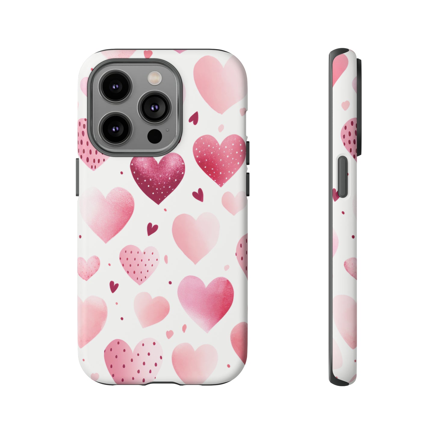 Cell Phone Tough Cases Heart Pattern 1